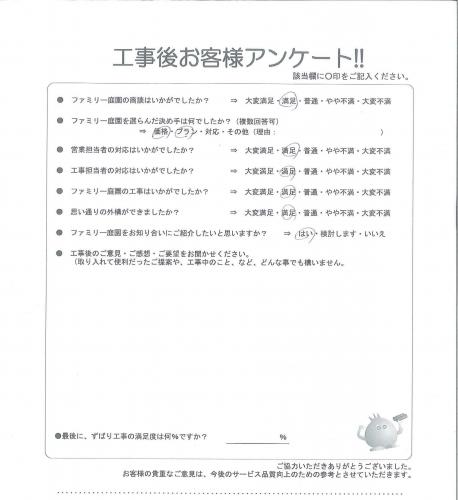 大阪府泉大津市 T様