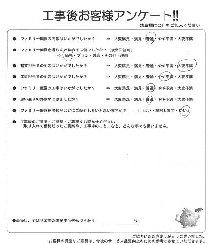 大阪府高石市 N様