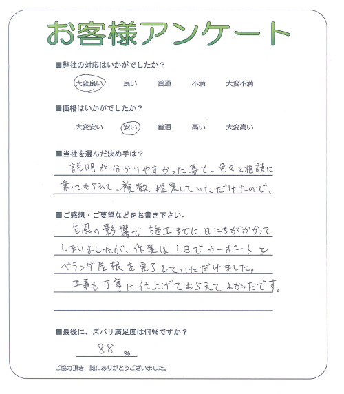 大阪府八尾市 S様