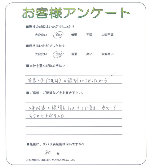 大阪府大阪市東淀川区 H様