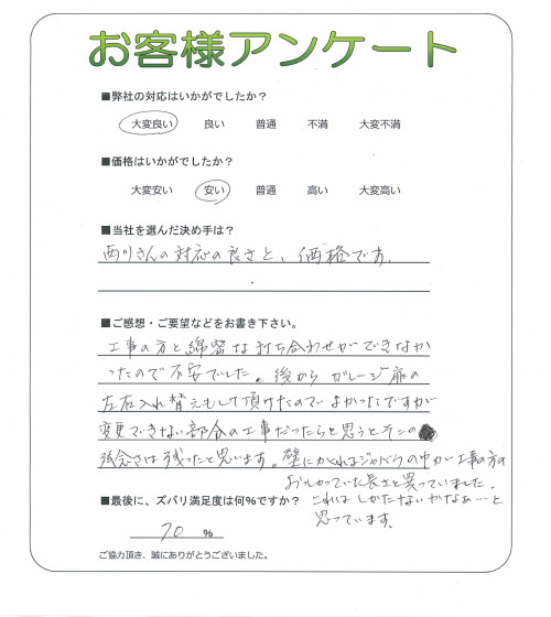 大阪府八尾市 H様