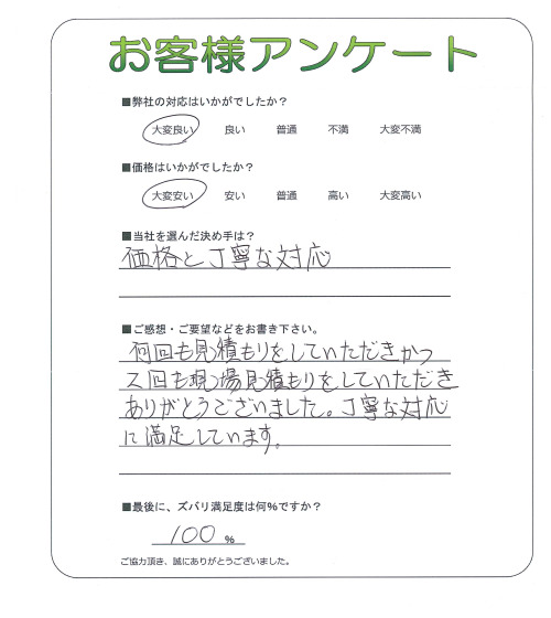 大阪府東大阪市 K様