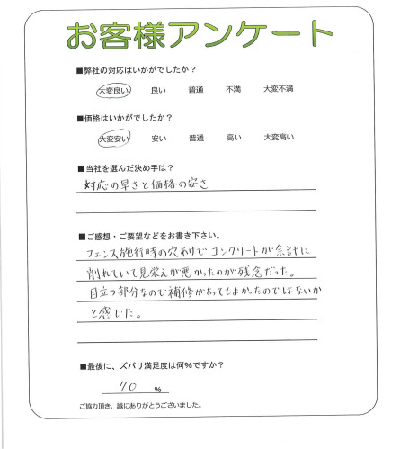 大阪府八尾市 T様