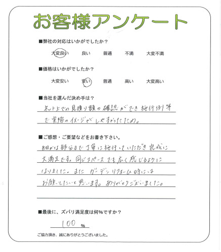 大阪府和泉市 N様