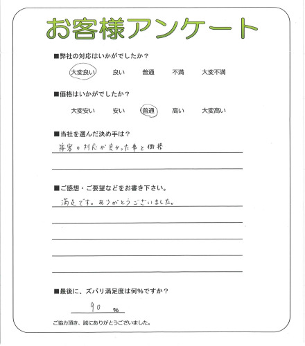 大阪府東大阪市 S様