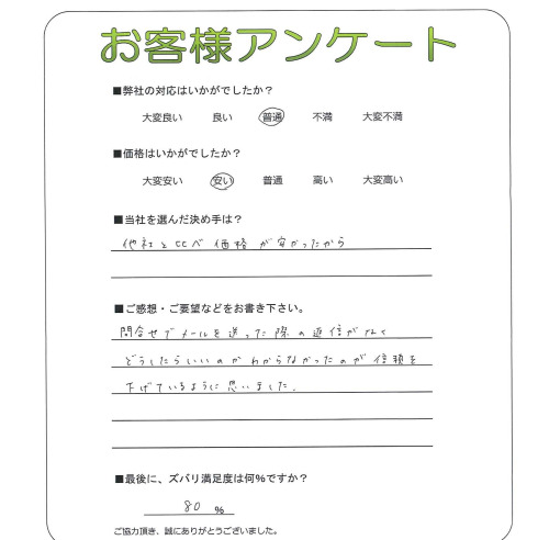 兵庫県姫路市 H様