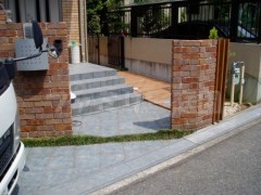 門まわり 施工前