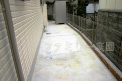 犬走り 土間コンクリート
