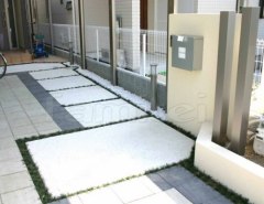 アプローチ 草目地