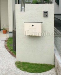 洋風シンプル門柱 郵便ポスト:メールボックス・クレア