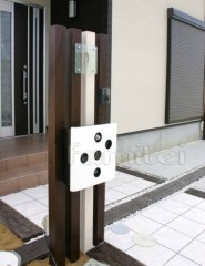 機能門柱 おしゃれ郵便ポスト