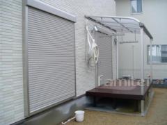 テラスデッキ ベランダ竿掛け テラス屋根