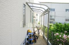 新日軽 ファインテラス屋根1F+サイドパネル
