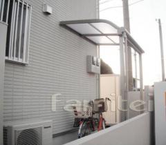 自転車 テラス屋根1F