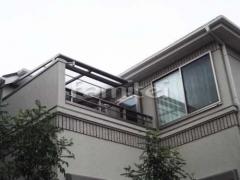 ベランダ屋根2階物干