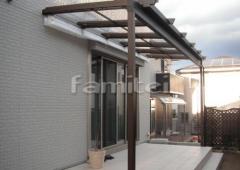 木製調テラス屋根