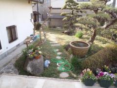 庭リフォーム前