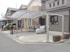 カーポート レイナポートグラン2台用ワイド