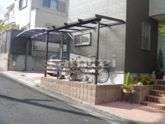 フル木製調テラス屋根 三協ナチュレ1階