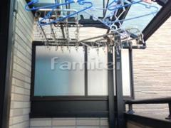 目隠しパネル取付 2階ベランダ屋根用