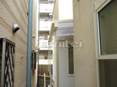 雨除け屋根 フラットテラス1階