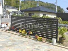 木製調目隠しフェンス塀 ナチュラルウッド