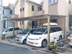 カーポート 三協マイリッシュOK 奥行勾配 横3台