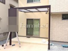 フル木製調テラス屋根 LIXILプラスGルーフテラス1階