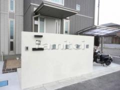 新築シンプル オープン外構