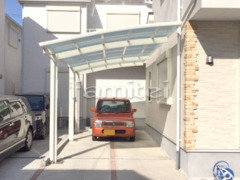 カーポート YKKレイナポート縦1.5台 ベランダ屋根 レギュラーテラス2階
