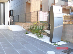 新築シンプル オープン外構