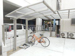 自転車バイク屋根 YKKレイナポート