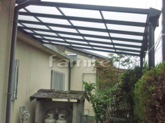 雨除け屋根 フラットテラス1階