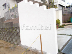 袖壁 塗り替え