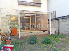 雨除け屋根 フラットテラス1階