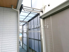 洗濯干し屋根 LIXIL独立式フーゴF 1階 隙間ふさぎ材 目隠しパネル