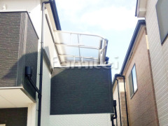 ベランダ屋根 YKKヴェクター2階