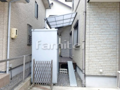 雨除け屋根 LIXILスピーネ1階