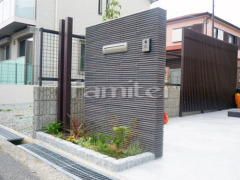 新築シンプル オープン外構