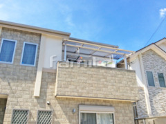ベランダ屋根 YKKヴェクター2階