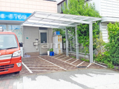 カーポート 三協セルフィ1台 特殊加工 斜めカット