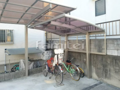 自転車バイク屋根 YKKレイナポート