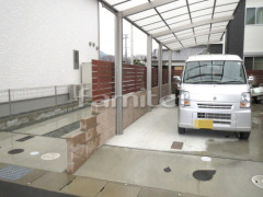 木製調目隠しフェンス塀 ナチュラルウッド