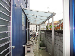 雨除け屋根 YKKヴェクター1階