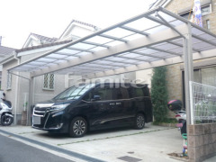 カーポート YKKエフルージュ横3台