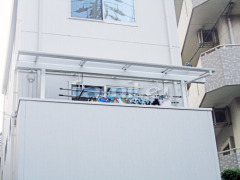 ベランダ屋根 YKKヴェクター2階