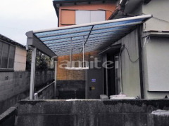 雨除け屋根 YKKヴェクター1階 既存テラス解体撤去