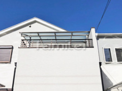 ベランダ屋根 フラットテラス2階
