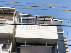 ベランダ屋根 LIXILスピーネ3階