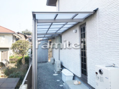 雨除け屋根 LIXILフーゴテラス1階 カーポート LIXILネスカR 縦2台